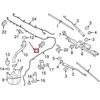 VOLVO S60 MK2 priekinis kairysis plovimo antgalis Originalus 31378704