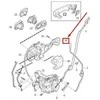 VOLVO S60 MK2 priekinių dešiniųjų durų išorinės rankenos laikiklis Originalus 31440084