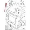 Volvo S60 MK2 variklio plėtimosi bako ventiliacijos žarna originali 31319053