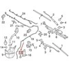 VOLVO S60 MK2 Žibintų plovimo siurblio guminis tarpiklis 31214897 NAUJAS ORIGINALUS