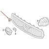 VOLVO S60 MK3 Priekinis radiatoriaus groteles 32132212 NAUJAS ORIGINALUS