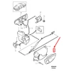 VOLVO S80 MK1 galinės kairės pusės vidinių durų rankenos apdaila originali 30784731