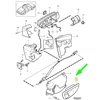 VOLVO S80 MK1 galinių dešiniųjų durų rankenos vidinis rėmelis originalus 30784734