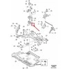 "Volvo V40" dešinysis hečbeko variklio laikiklis Originalus 31359635