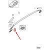 Volvo V50 priekinė kairė stogo bėgelio tarpinė Originali 8678703