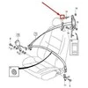 VOLVO V50 priekinių kairės pusės saugos diržų perjungimo varteliai Originalūs 39854721