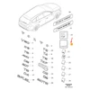 VOLVO V60 MK1 Polestar pardavimų versija Emblema su ženkliuku Originali 31408534