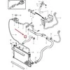 VOLVO V70 MK2 Radiatoriaus viršutinė žarna 30680912 NAUJA ORIGINALI
