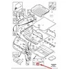 VOLVO V70 MK3 Interjero apdailos bagažo skyriaus spaustukas originalus 30761862