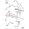VOLVO V70 MK3 Kuro grąžinimo vamzdžio žarna Originali 31452374
