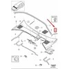 VOLVO V70 MK3 priekinis dešinysis lašėjimo bėgių apvadas Originalus 31218595