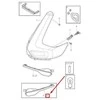 VOLVO XC40 galinio kairiojo bamperio atspindžio plokštelė Originali 31656865