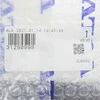 VOLVO XC60 MK1 priekinio bamperio grotelės, chromuotas apvadas, apdailos detalės, originalus 31290998