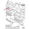 VOLVO XC60 MK1 Priekinis Apatinis Bamperis R-Design Grotelės 31383115 NAUJAS ORIGINALUS