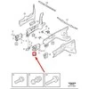 VOLVO XC60 MK2 priekinio dešiniojo rėmo bėgio galas Originalus 32216626