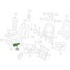 VOLVO XC70 MK2 priekinės kairės pusės sėdynės apdaila 39810505 NAUJAS GENUINALUS