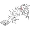 VOLVO XC70 P2 Priekinio Sėdynės Juosmens Reguliavimo Mygtukas 9191827 NAUJAS ORIGINALUS