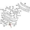 VOLVO XC70 P2 Priekinis Bamperio Apsaugos Plokštė 8693624 NAUJA ORIGINALI