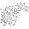 VOLVO XC70 P2 Priekinis Bamperio Apsaugos Plokštė 8693624 NAUJA ORIGINALI