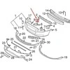 VOLVO XC70 P24 Priekinis Kairysis Bamperio Laikiklis 30796387 NAUJAS ORIGINALUS