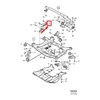VOLVO XC90 MK1 dešinysis variklio laikiklis Originalus 31277333