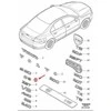 VOLVO XC90 MK1 Galinės durys D5 Emblema 31333646 NAUJA ORIGINALI