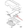 VOLVO XC90 MK1 Galinės sulankstomos sėdynės fiksatoriaus atlaisvinimo rankenėlė 9475518 Originali