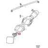 VOLVO XC90 MK1 Kairinimo purkštukas kairėje žibintų plovimo 8659926 NAUJAS ORIGINALUS