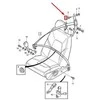 VOLVO XC90 MK1 Priekinis Dešinysis Sėdynės Diržo Pasirinkimo Vartai Pilkas 39885878 NAUJAS ORIGINALUS