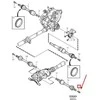 VOLVO XC90 MK1 varomojo veleno stebulės varžtas 30670602 NAUJAS GENUINALUS