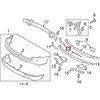VOLVO XC90 MK2 galinis kairysis bamperio atšvaitas Originalus 31468556
