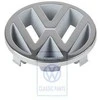 VW Emblema Satino Juoda VAG Golf Mk4 1998 2001 Originalus 3B0853601A01C