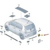 Vw Emblema Vag Vw Up 121 2017 Originalus 1S6853630CFOD