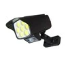 12W 6000K LED šviestuvas-kameros imitacija su saulės baterija ir judesio davikliu IP65