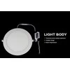 15W 6000K LED panelė apvali