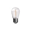 1W E27 2700K LED lemputė filamentinė