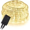 20m LED lauko girlianda „Virvė“ šilta balta šviesa