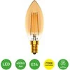 2vnt 4W E14 2700K-3000K LED filamentinė lemputė