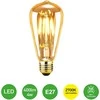 2vnt 4W E27 2700K-3000K LED filamentinė lemputė