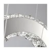 30W 6500K LED krištolo šviestuvas "3 žiedai"