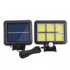 4W LED prožektorius su saulės baterija su judesio davikliu