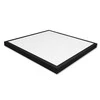 60W 4500K 600*600*38mm JUODA Virštinkinė LED Panelė Kvadratinė Natūrali Balta šviesa