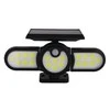 6W LED prožektorius su saulės baterija su judesio davikliu