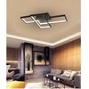 72W LED šviestuvas su nuotoliniu valdymu Juodas
