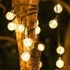 7.85m LED Girlianda su saulės baterija BURBULIUKAI