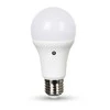 9W E27 2700K 806lm LED lemputė šilta balta šviesa su šviesos sensoriumi