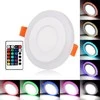 9w LED panelė keičianti spalvas su IR pulteliu (RGB) apvali