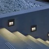 IP65 3W LED įleidžiamas šviestuvas su judesio jutikliu 3000K pilkas