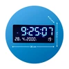 LED laikrodis baltas