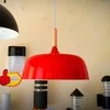 Pakabinamas šviestuvas Skandinaviško tipo Raudonas